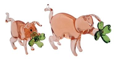Glücksschwein, 2er Set